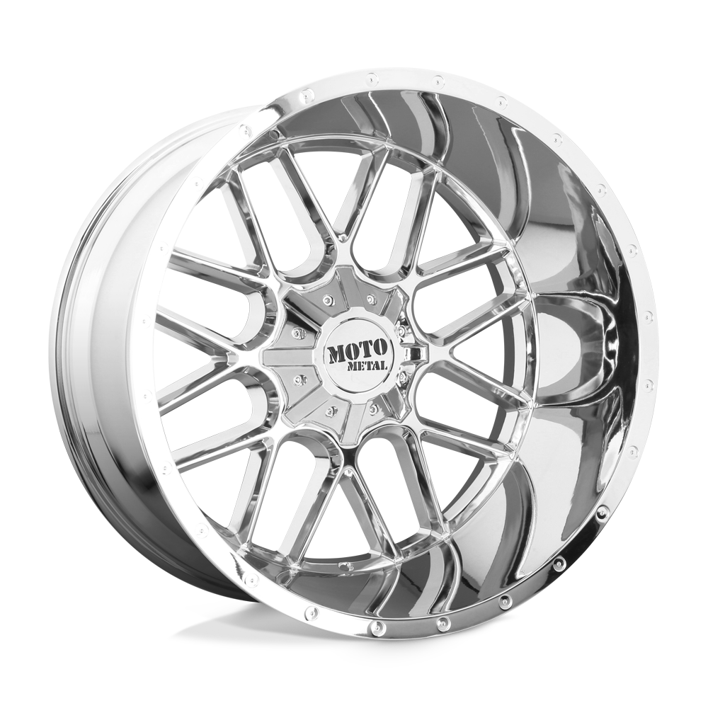 Moto Metal MO986 SIEGE CHROME 22X12 8x165.1 et-44 125.1