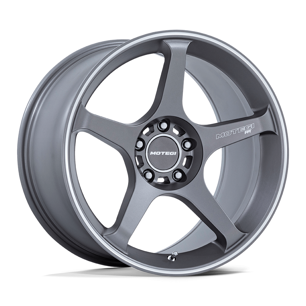 Motegi MR159 BATTLE V GUNZILLA W/ MACHINED LIP STRIPE 17X9.5 5x114.3 et35 72.56