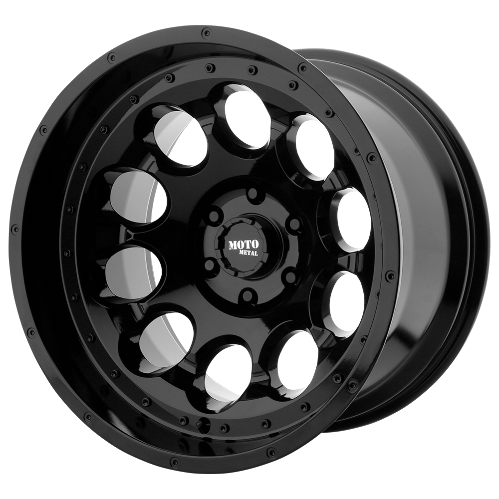 Moto Metal MO990 ROTARY GLOSS BLACK 17X9 5x127 et-12 78.1