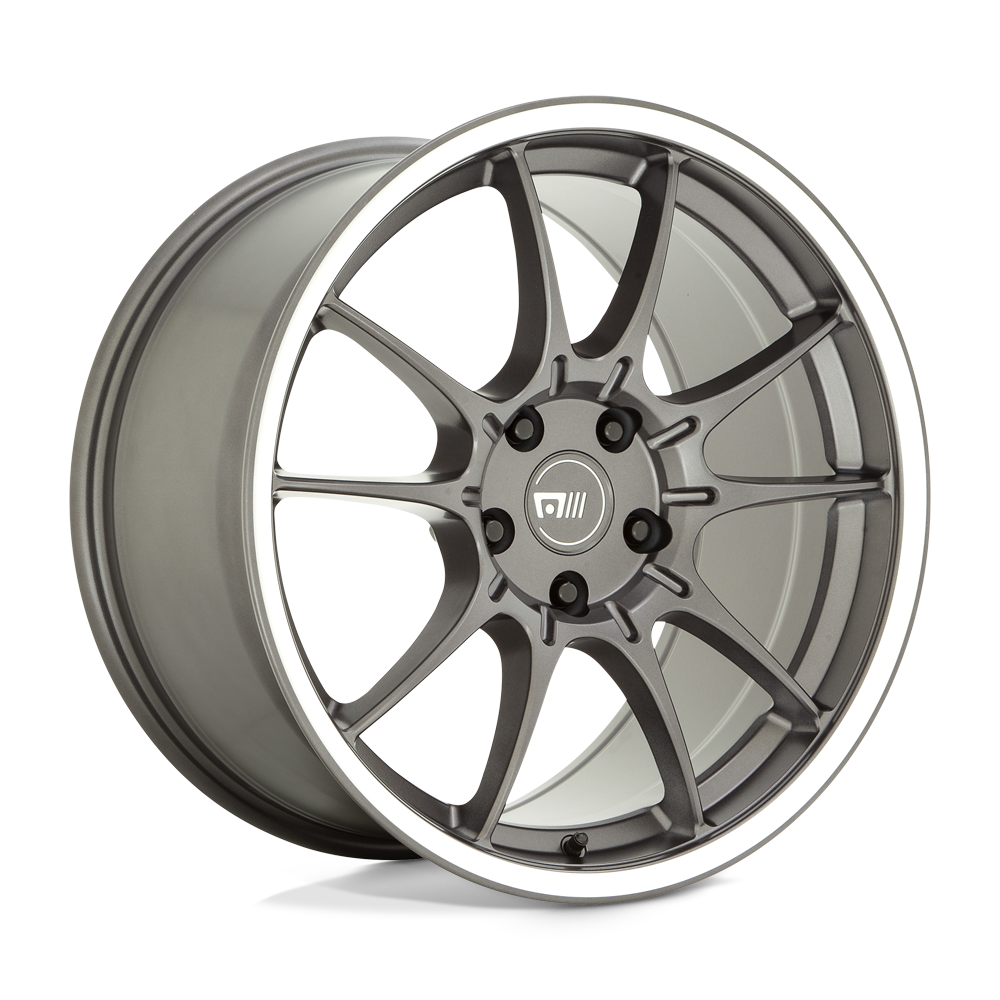 Motegi MR152 SS5 GUNMETAL W/ MACHINED LIP 18X9.5 5x114.3 et40 72.56