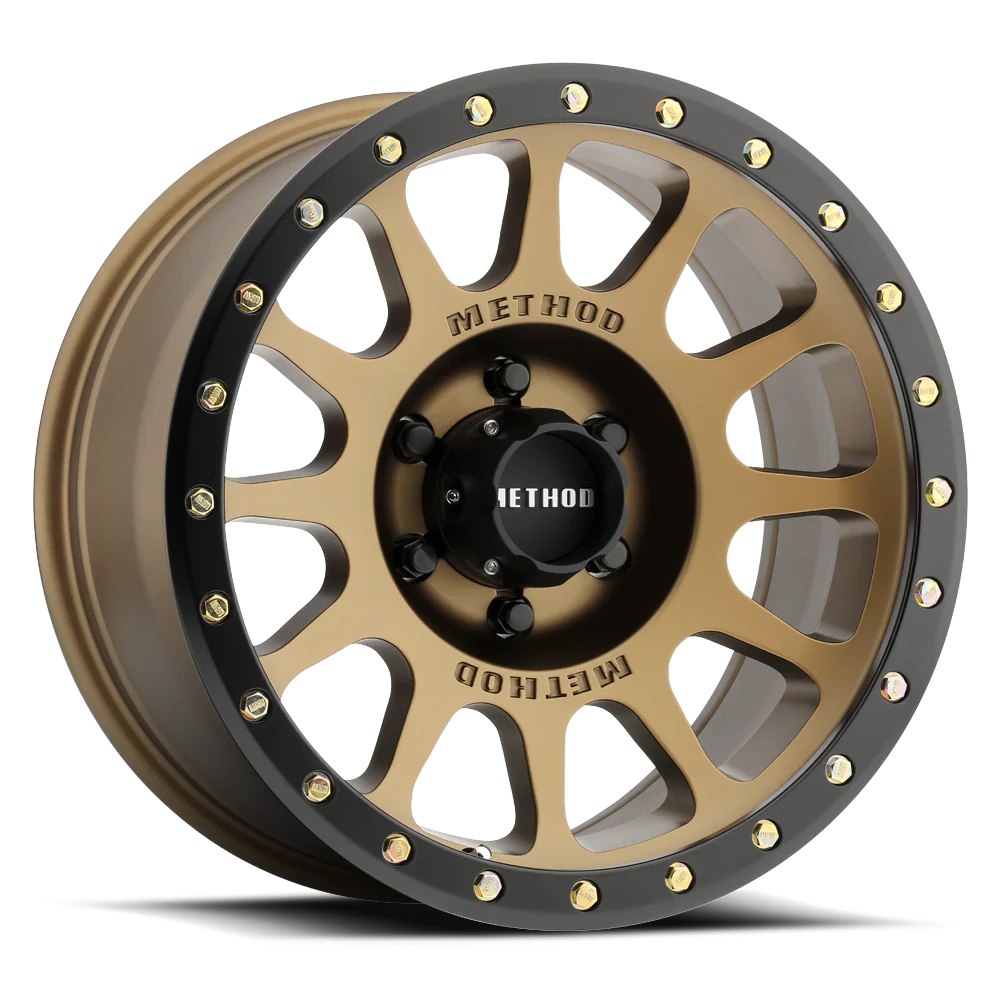 Method Race Wheels MR305 NV METHOD BRONZE - MATTE BLACK LIP