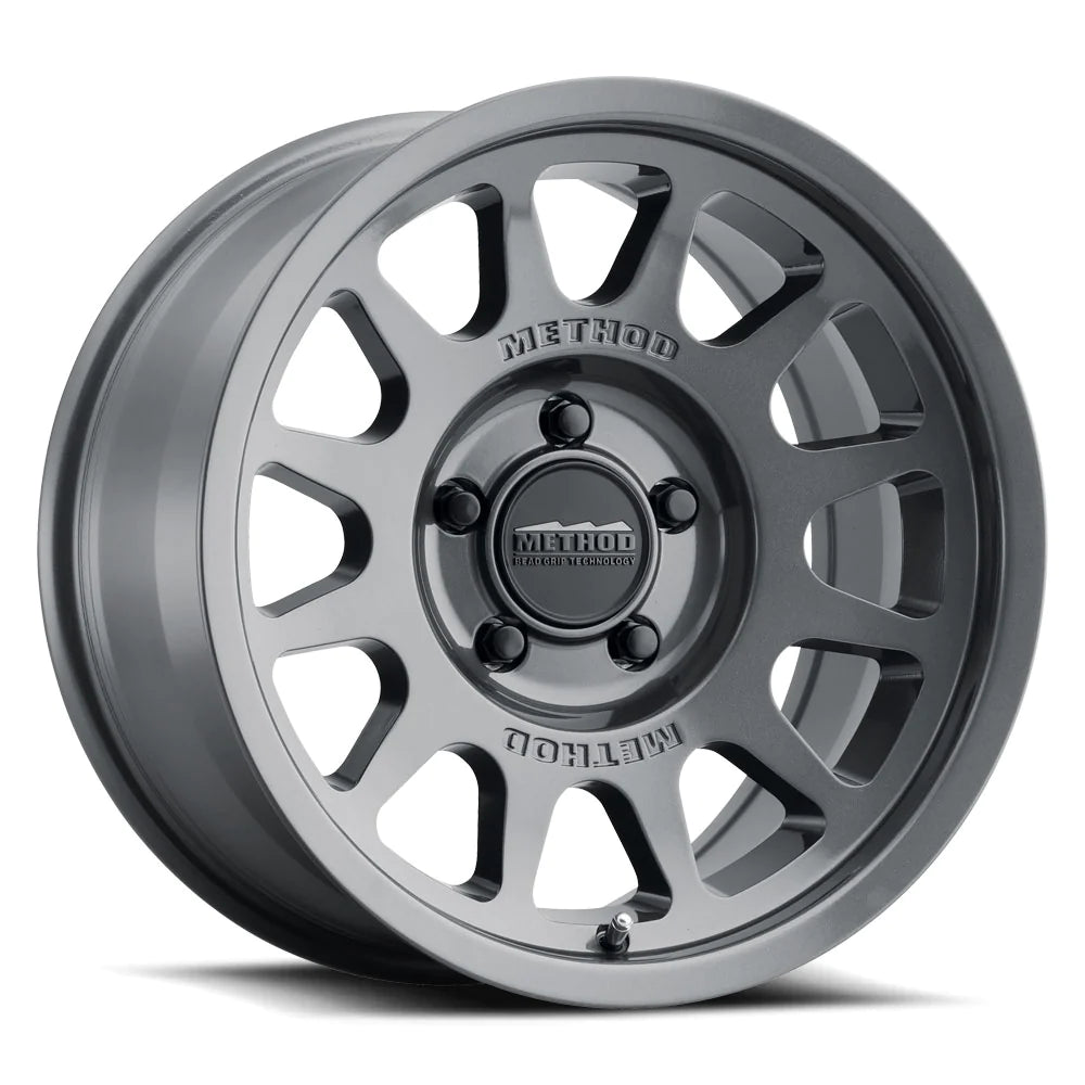 Method Race Wheels MR703 Bead Grip GLOSS TITANIUM