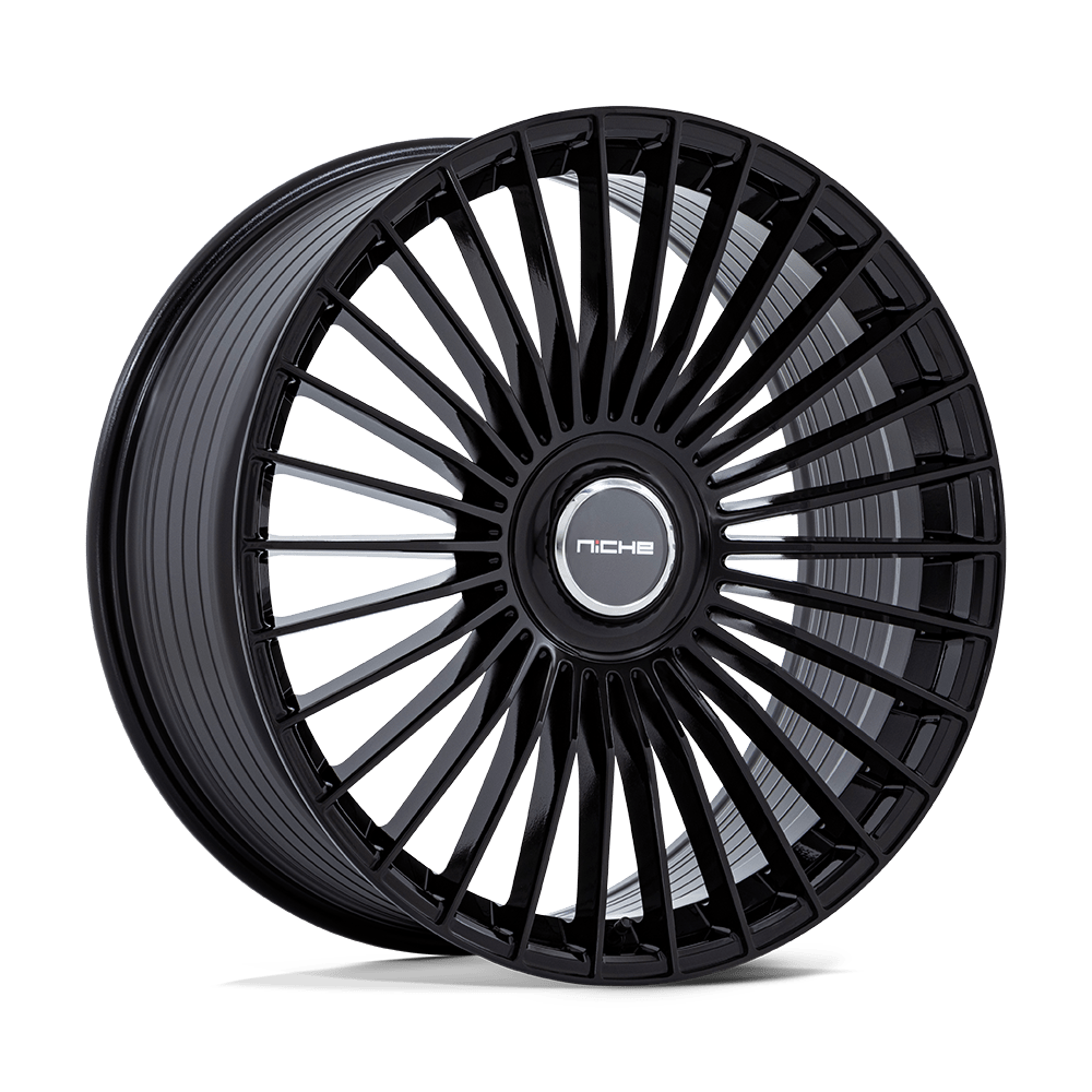 Niche 1PC NC282 SERENE GLOSS BLACK 20X10.5 5x108/5x112 et45 72.56