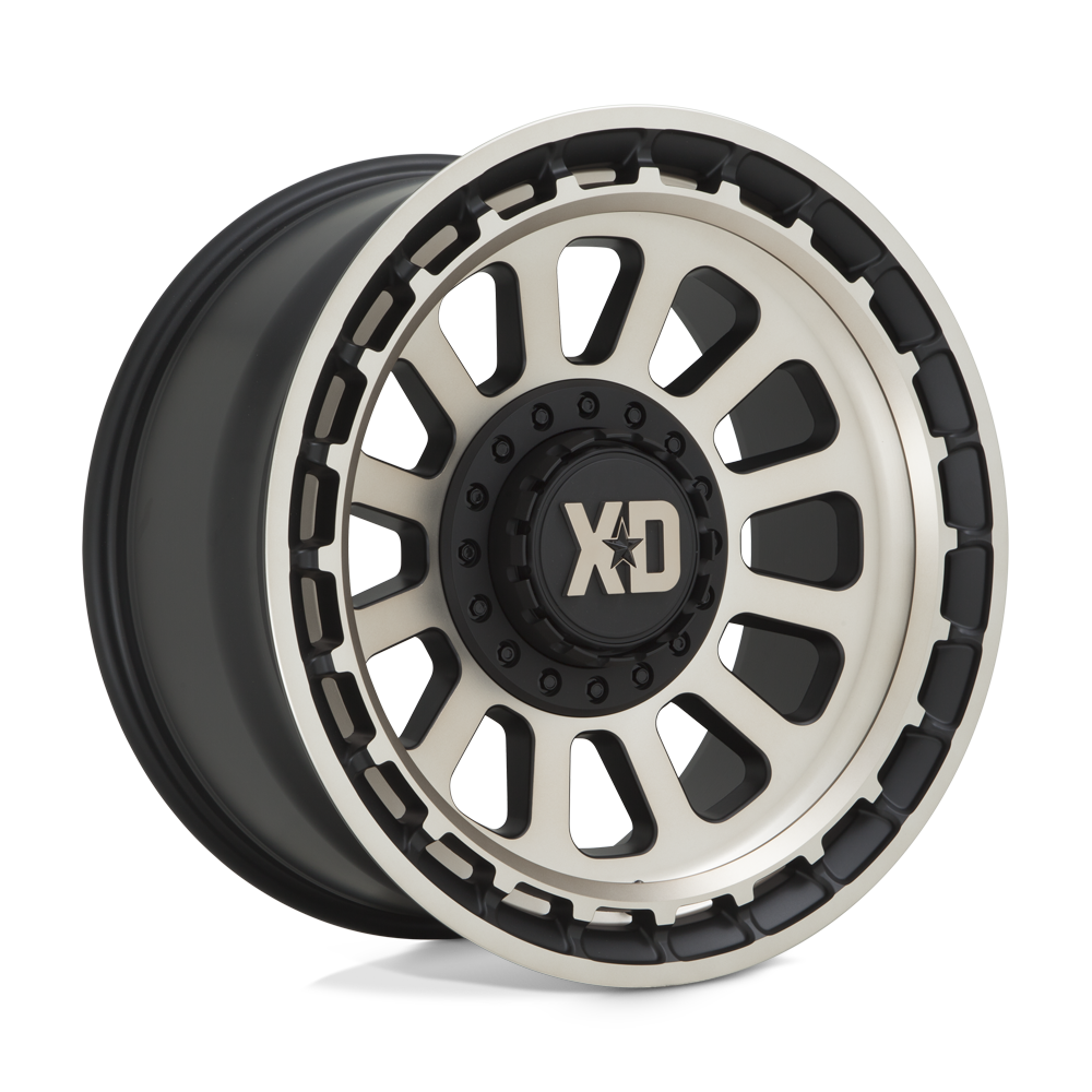 XD XD856 OMEGA SATIN BLACK W/ BRONZE TINT 20X10 5x139.7/5x150 et-18 110.1