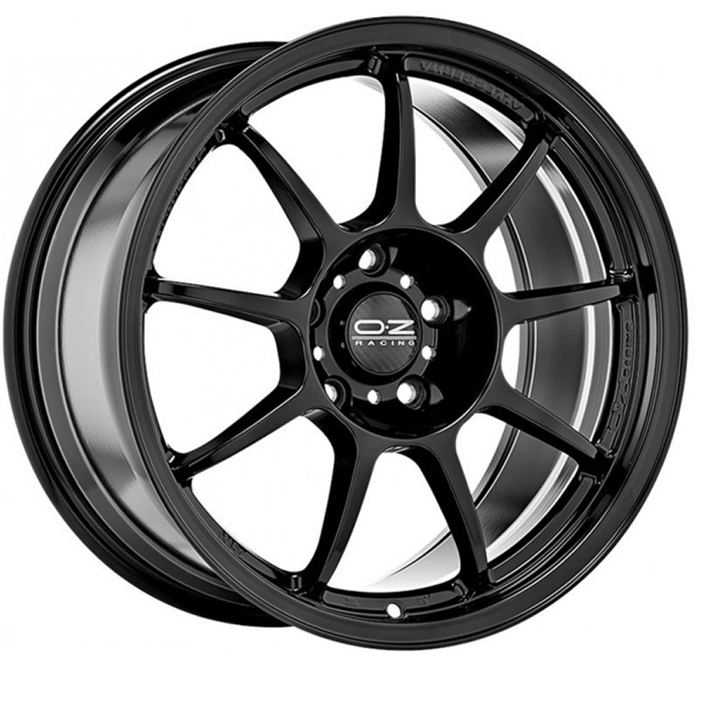 OZ ALLEGGERITA HLT 5F MATT BLACK 17X8.5 5X114 et59 CBN/A W0182520053