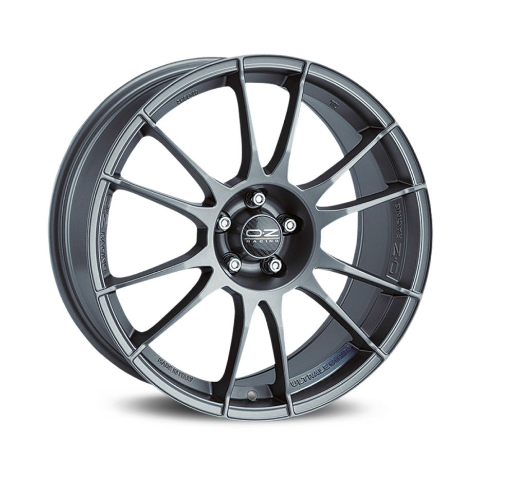 OZ ULTRALEGGERA HLT MATT GRAPHITE SILVER 20X11 5X130 et57 CBN/A W01752001D22
