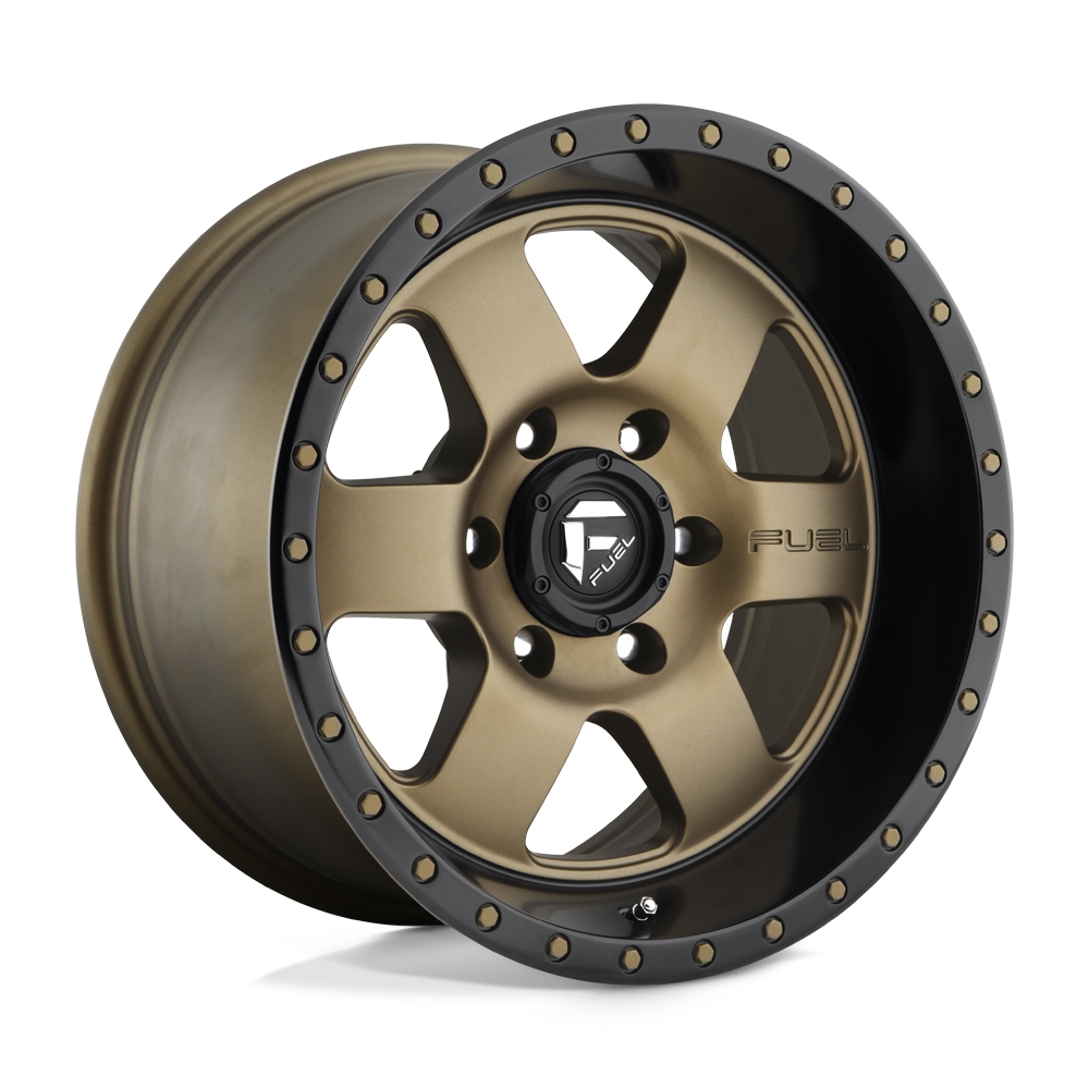 Fuel 1PC D617 PODIUM MATTE BRONZE BLACK BEAD RING 20X9 6x139.7 et2 106.1