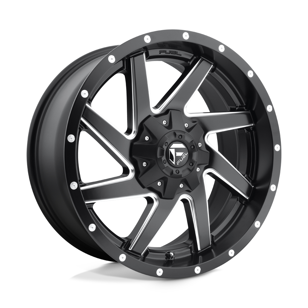 Fuel 1PC D594 RENEGADE MATTE BLACK MILLED 20X9 6x135/6x139.7 et20 106.1