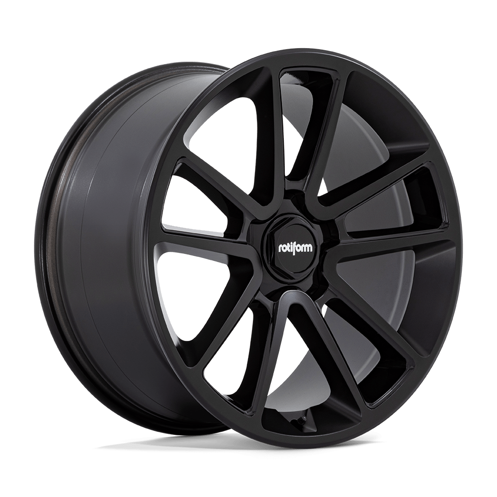 Rotiform R194 BTL MATTE BLACK W/ BLACK CAP 21X10.5 5x112 et38 66.56