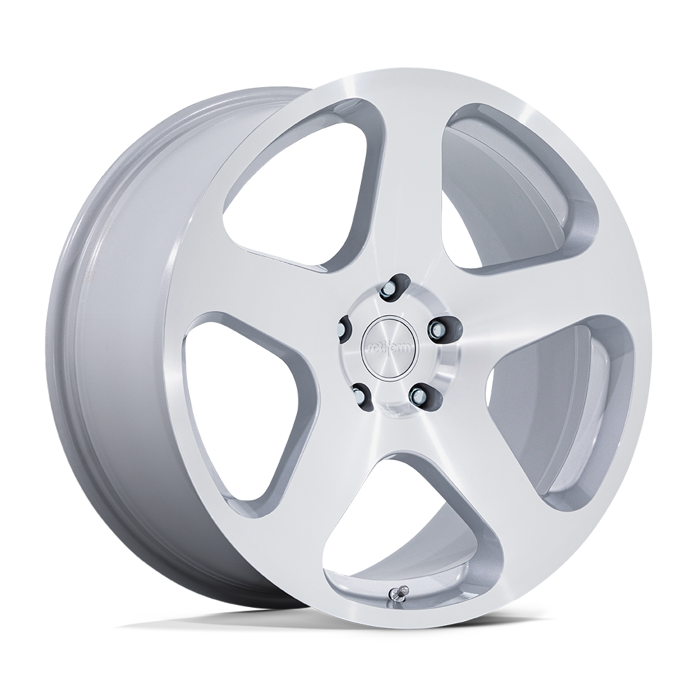 Rotiform RC200 NUE GLOSS SILVER W/ MACHINED FACE 20X10 5x120 et40 65.07