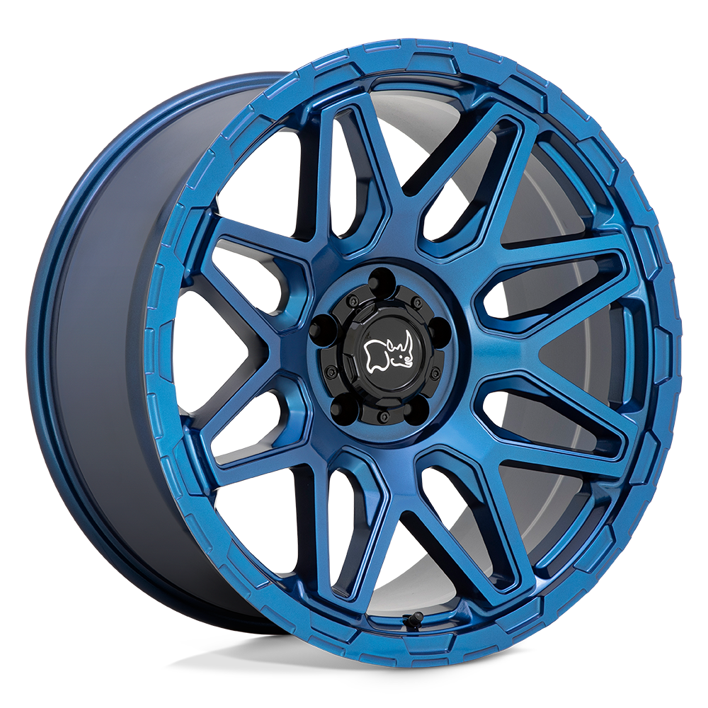 Black Rhino SHOCKWAVE GLOSS MIDNIGHT BLUE 20X9.5 5x127 et-18 71.5