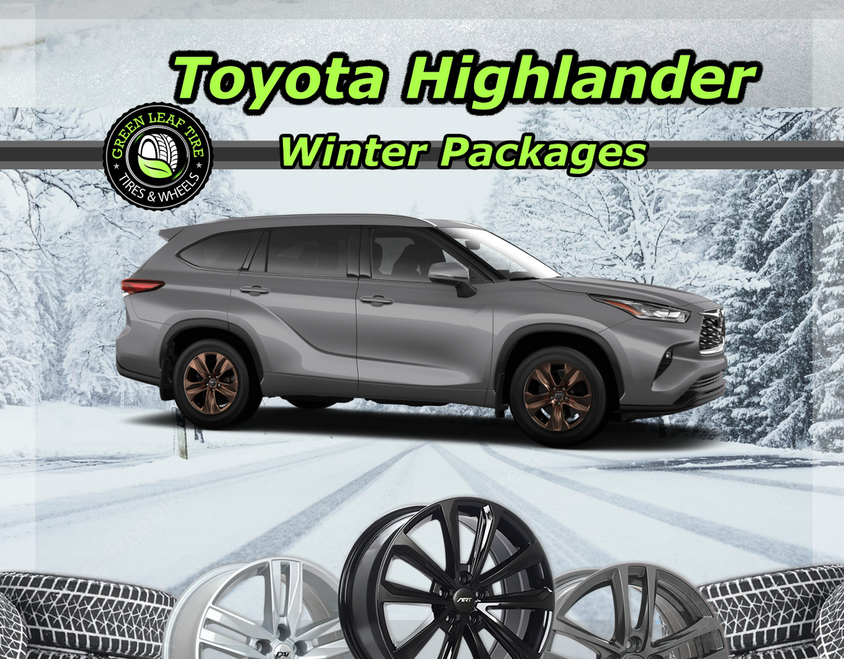 TOYOTA Highlander Winter Tire Package, 18" Alloy + 235/60R18 Nankang