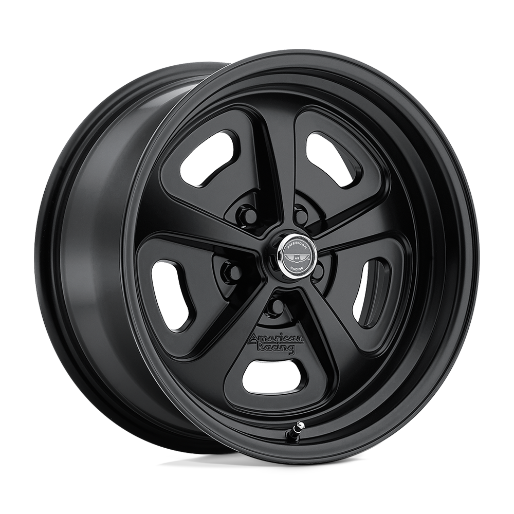 American Racing Vintage VN501 500 MONO CAST SATIN BLACK 17X9 5x120.65 et12 72.56