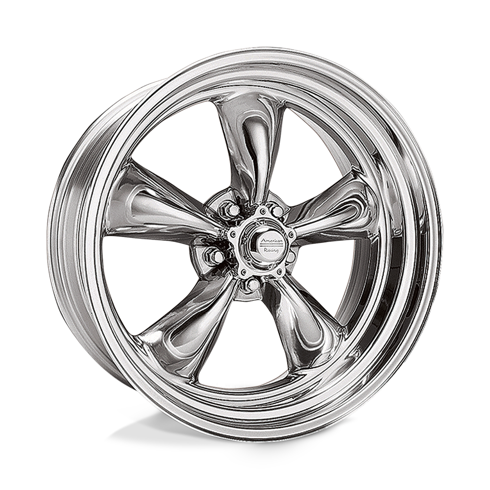 American Racing Vintage VN505 TORQ THRUST II POLISHED 17X9.5 5x120.65 et6 72.56