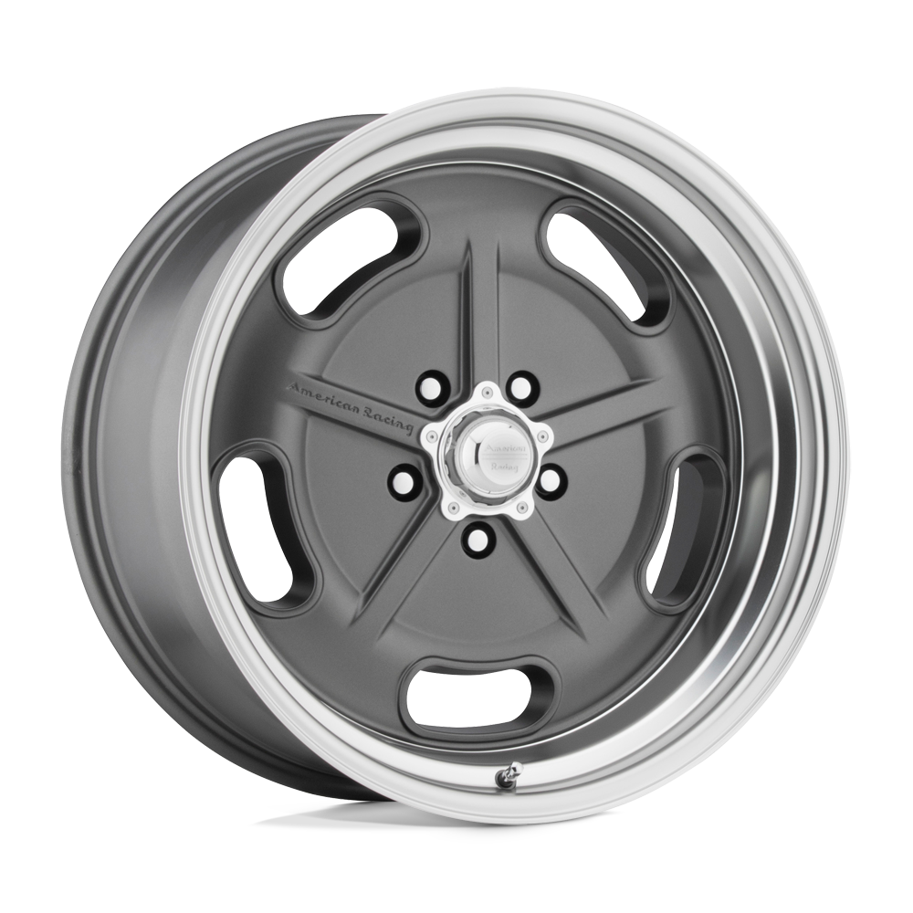 American Racing Vintage VN511 SALT FLAT MAG GRAY W/ DIAMOND CUT LIP 22X10.5 5x120.65 et0 72.56