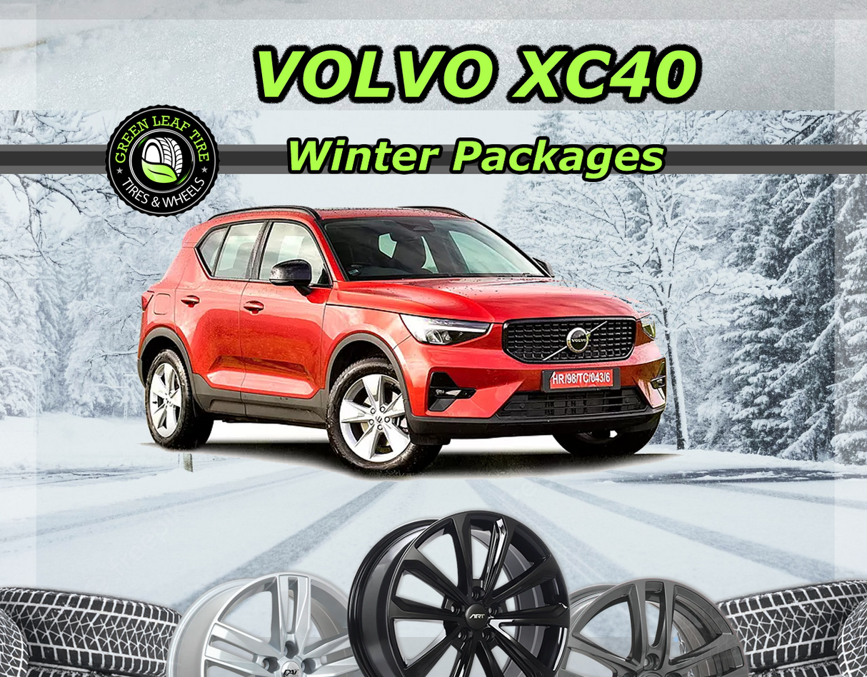 VOLVO XC40 Winter Tire Package 18" Alloy + 225/60R18 Antares Grip 20