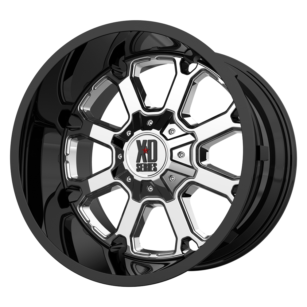 XD XD825 BUCK 25 PVD CENTER W/ GLOSS BLACK LIP 20X10 5x127/5x139.7 et-24 78.1
