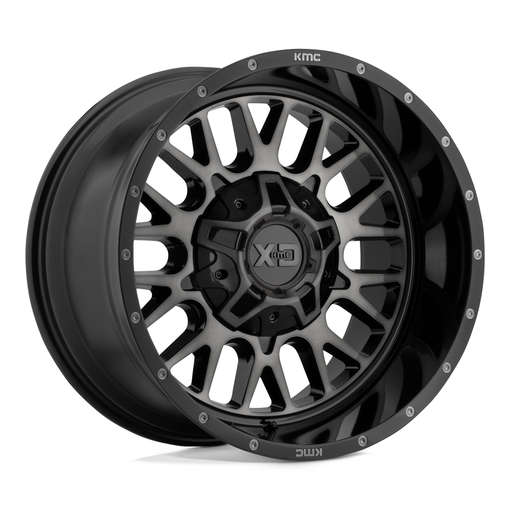 XD XD842 SNARE GLOSS BLACK W/ GRAY TINT 20X12 6x135/6x139.7 et-44 106.1