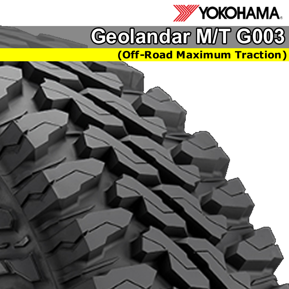 Yokohama GEOLANDAR M/T G003 35X12.50R20 125Q RBL F