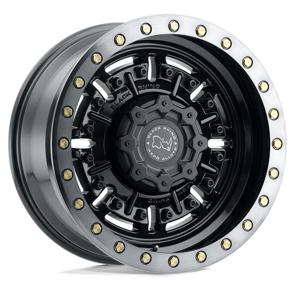 Black Rhino ABRAMS GLOSS GUN BLACK W/ MACHINED DARK TINT 20X9.5 5x130 et2 84.1