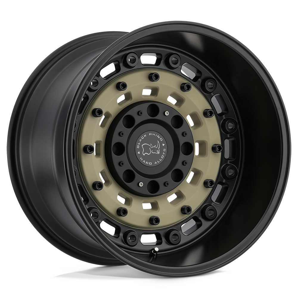 Black Rhino ARSENAL SAND ON BLACK 20X12 5x127/5x139.7 et-44 78.1