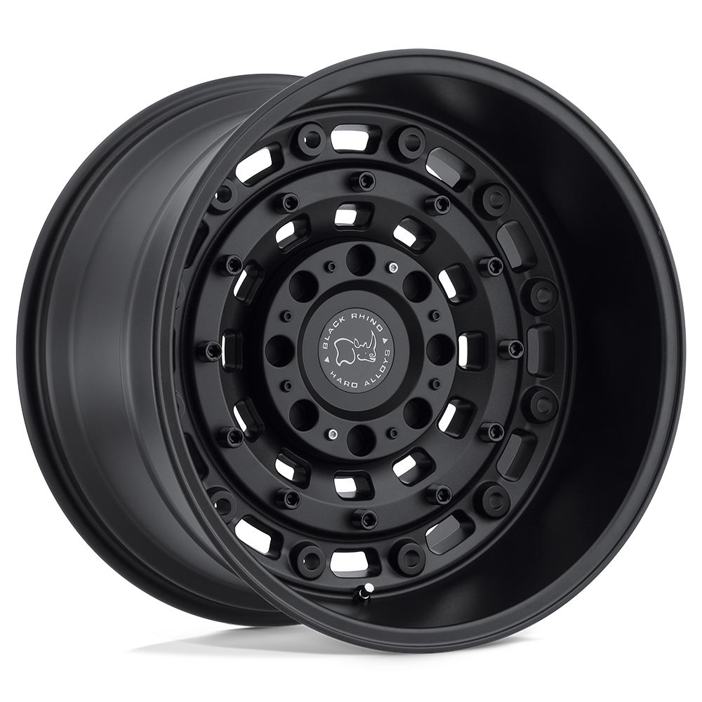 Black Rhino ARSENAL TEXTURED MATTE BLACK 20X12 5x127 et-44 71.5