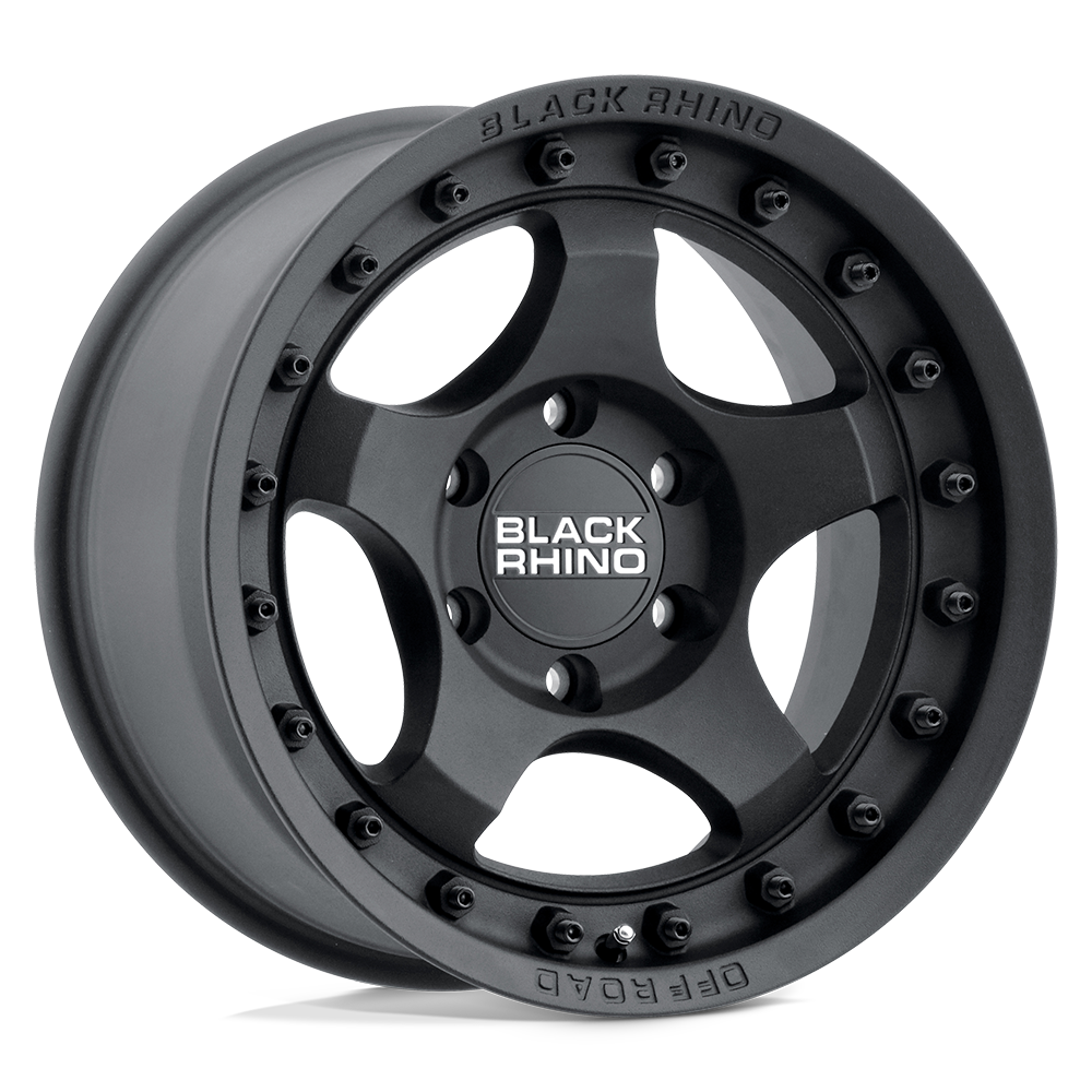 Black Rhino BANTAM TEXTURED BLACK 16X8 5x127 et-10 71.5