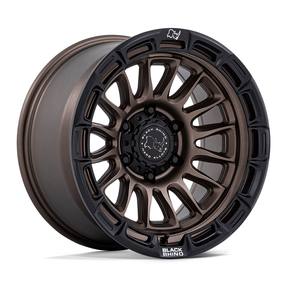 Black Rhino BR025 RIVAL BURNT BRONZE W/ MATTE BLACK LIP 17X8.5 5x127 et25 71.5