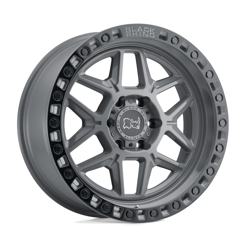 Black Rhino KELSO BATTLESHIP GRAY W/ BLACK RING 20X9 6x135 et12 87.1