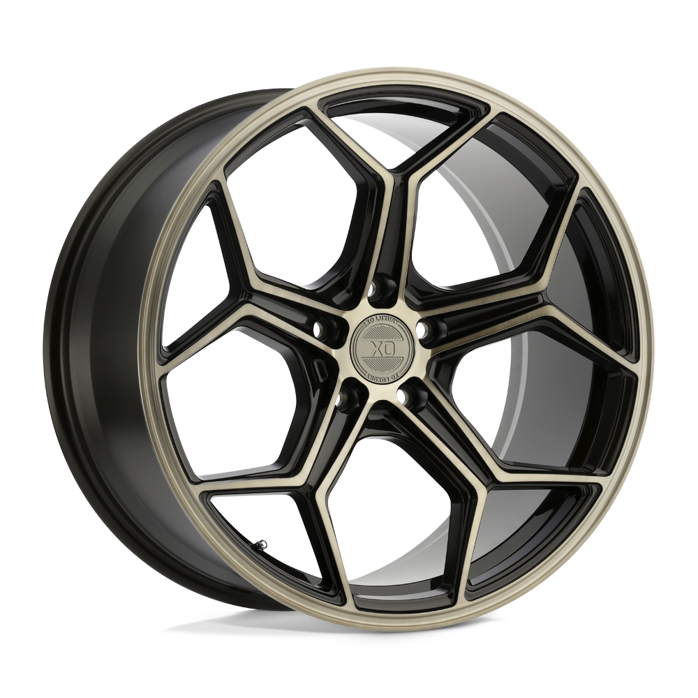 XO HELSINKI DARK BRONZE W/ BRUSHED BRONZE FACE 22X9 5x112 et20 66.56