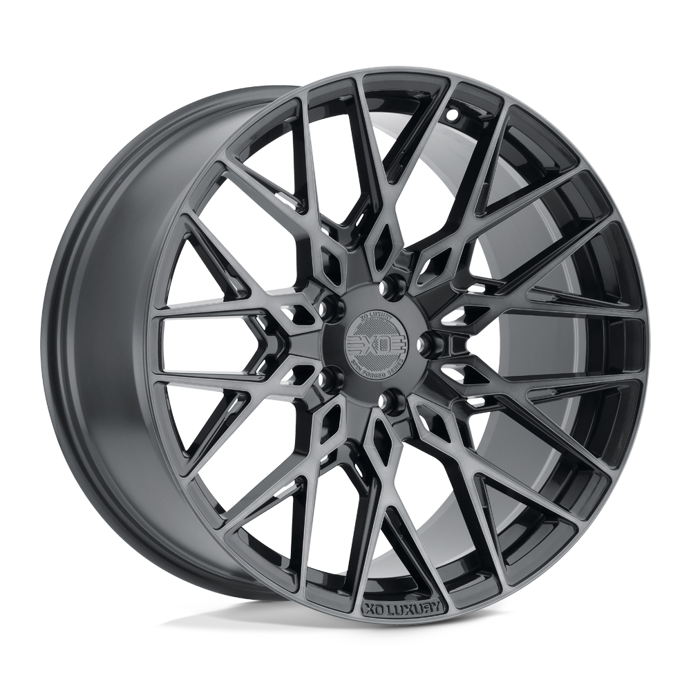 XO PHOENIX GUNMETAL W/ BRUSHED GUNMETAL FACE 22X10.5 5x112 et38 66.56