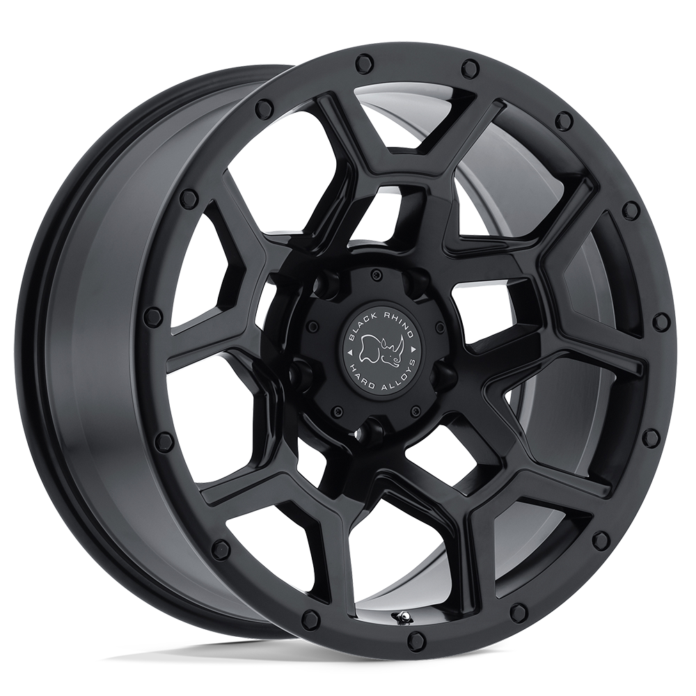 Black Rhino OVERLAND MATTE BLACK 20X9.5 5x150 et6 110.1
