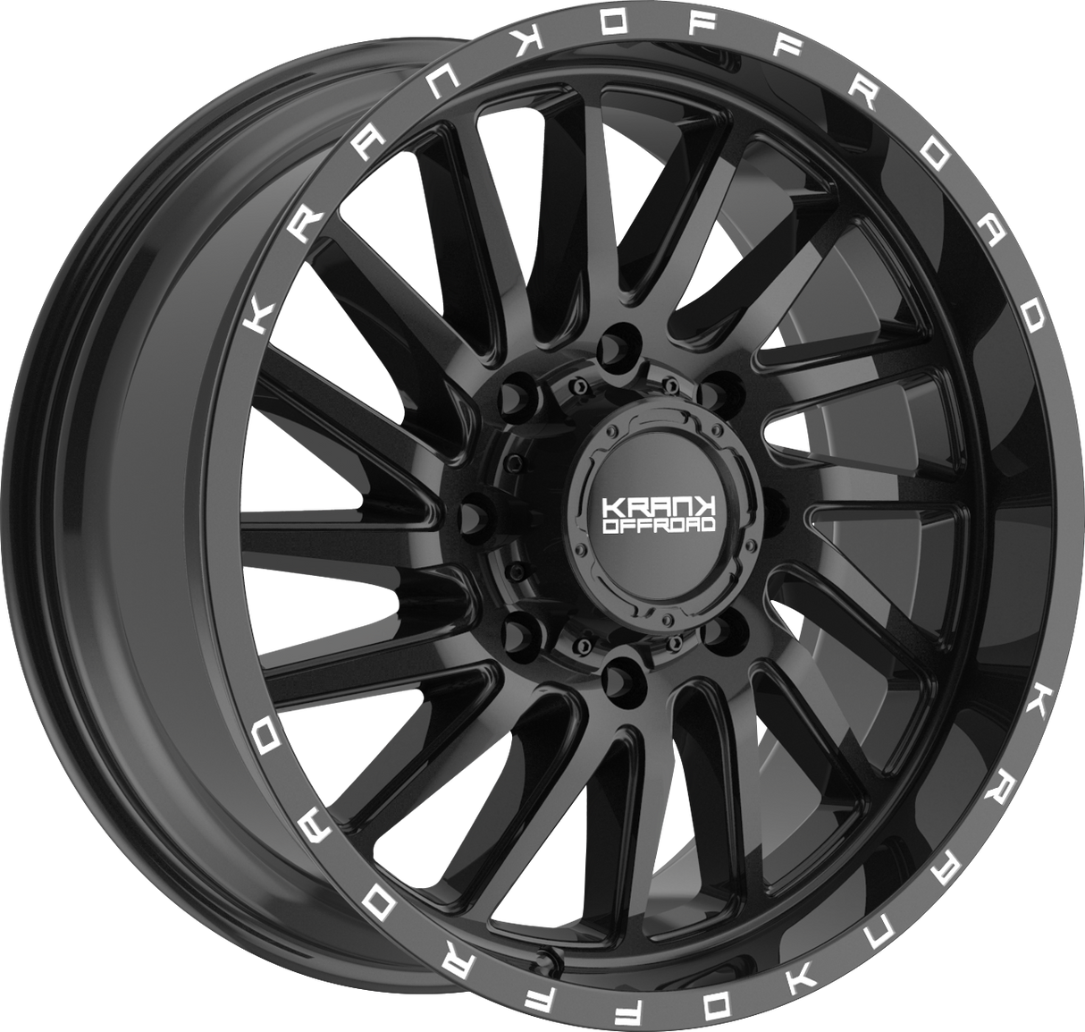 Krank Offroad Coil Gloss Black 20x9 8x180 et18 124.4