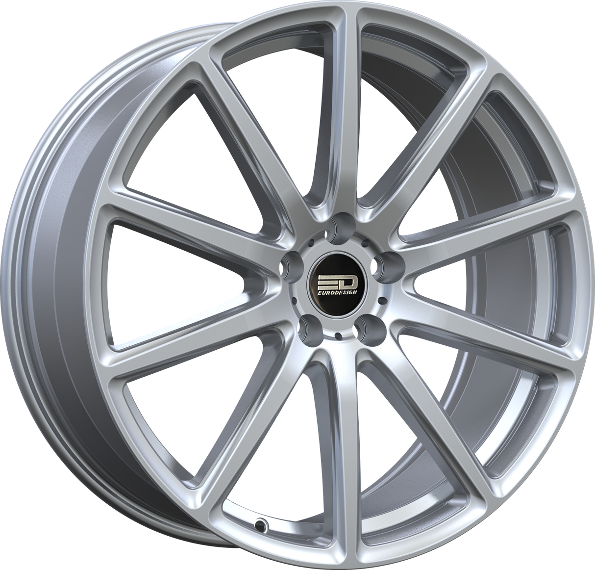 Euro Design Legend Silver 20x8.5 5x108 et40 67.1