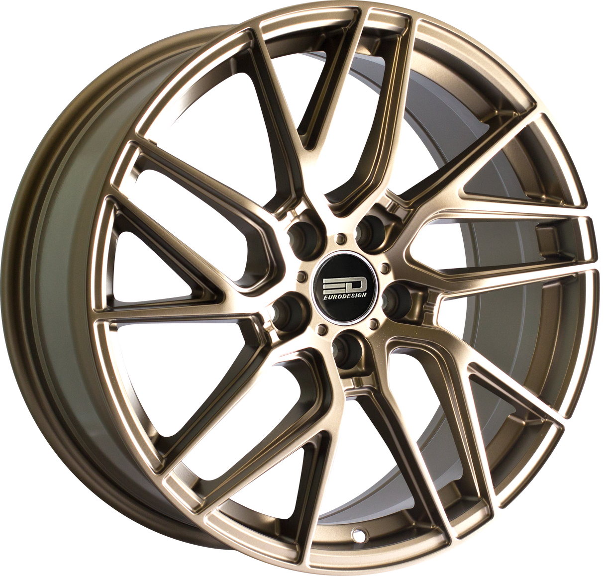 Euro Design Tech Matte Bronze 19x8.5 5x114.3 et40 67.1