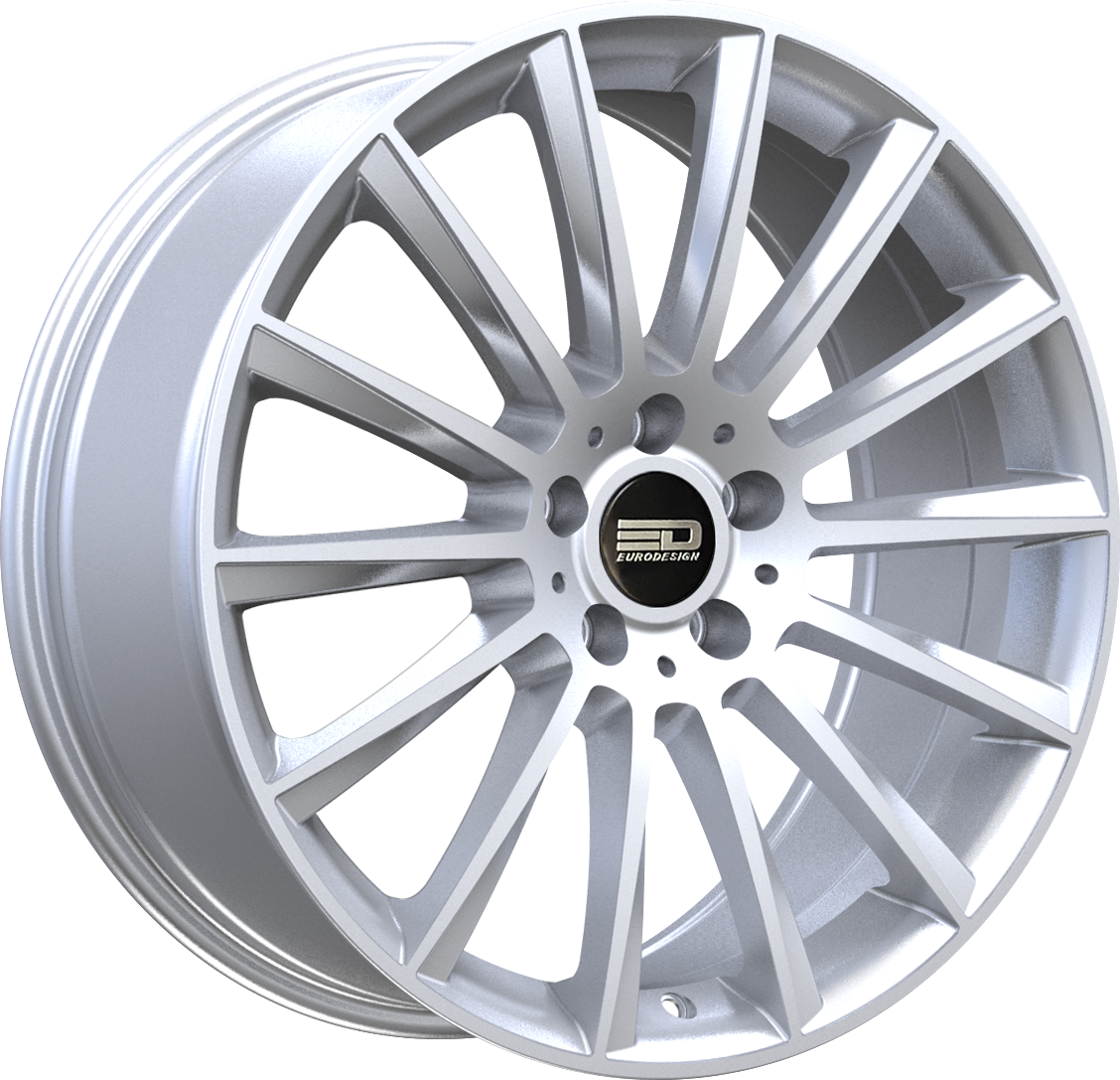Euro Design Sacco Silver 19x8 5x112 et30 66.6