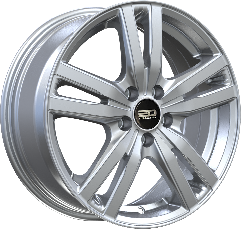 Euro Design (EFS) Ottano - EFS Silver 16x6.5 5x100/5x105/5x110/5x112/5x115/5x118/5x108/5x114.3/5x98 et42 72.6