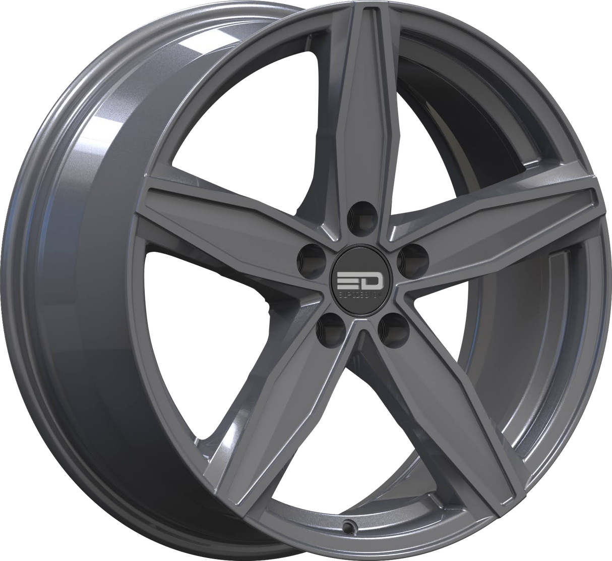Euro Design Berlin Gloss Gunmetal 16x7 5x114.3 et42 67.1