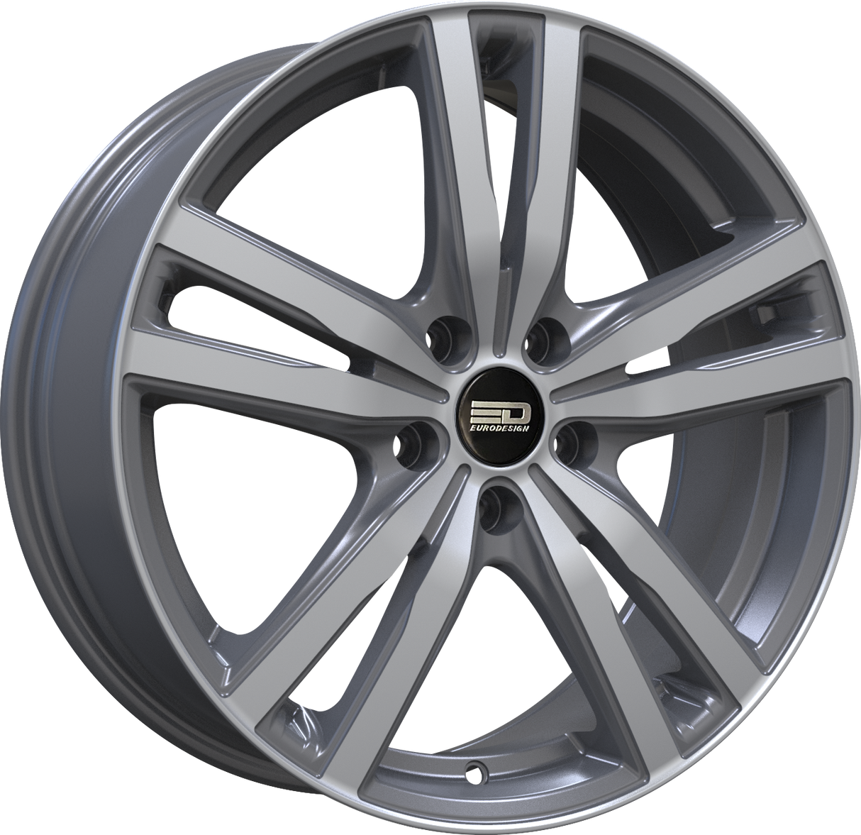 Euro Design (EFS) Ottano - EFS Gunmetal Polished 16x6.5 4x100/4x114.3/4x98 et35 67.1
