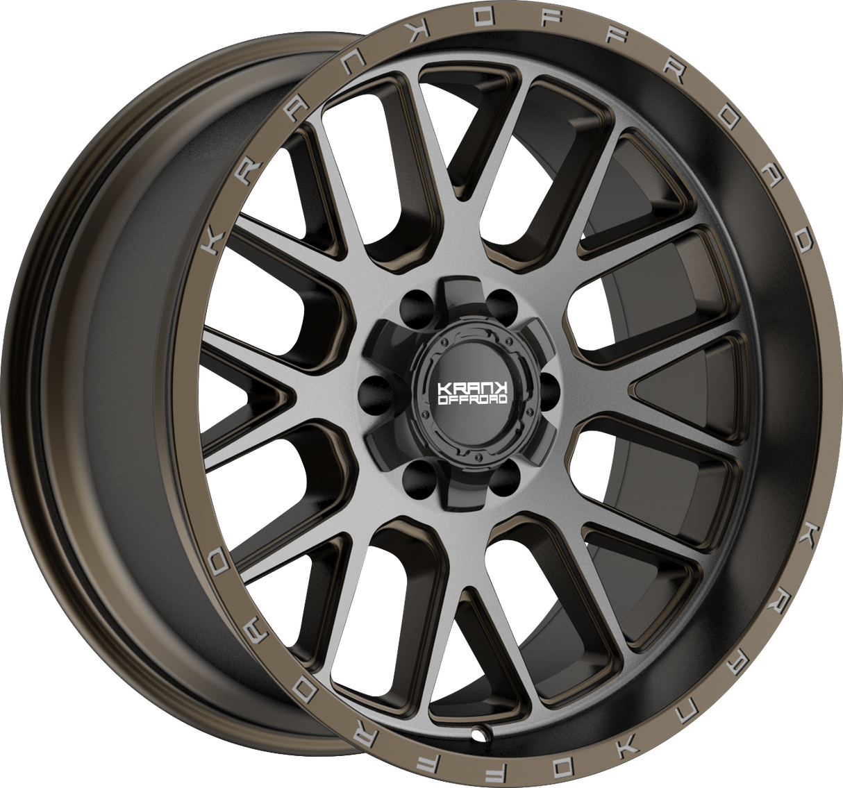 Krank Offroad Fuse Bronze Dark Tint 20x10 6x135/6x139.7 et-18 108