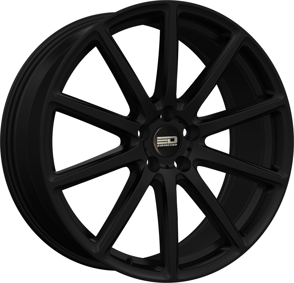 Euro Design Legend Matte Black 18x8 5x114.3 et35 64.1