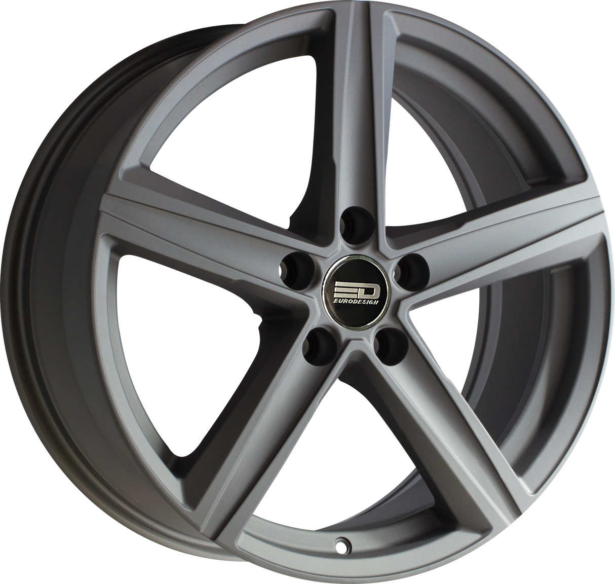 Euro Design Spa Matte Gunmetal 18x8 5x114.3 et42 60.1