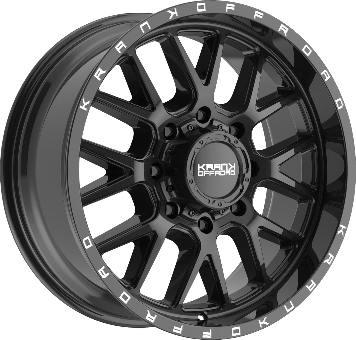 Krank Offroad Fuse Gloss Black 20x9 8x165.1 et18 125.1