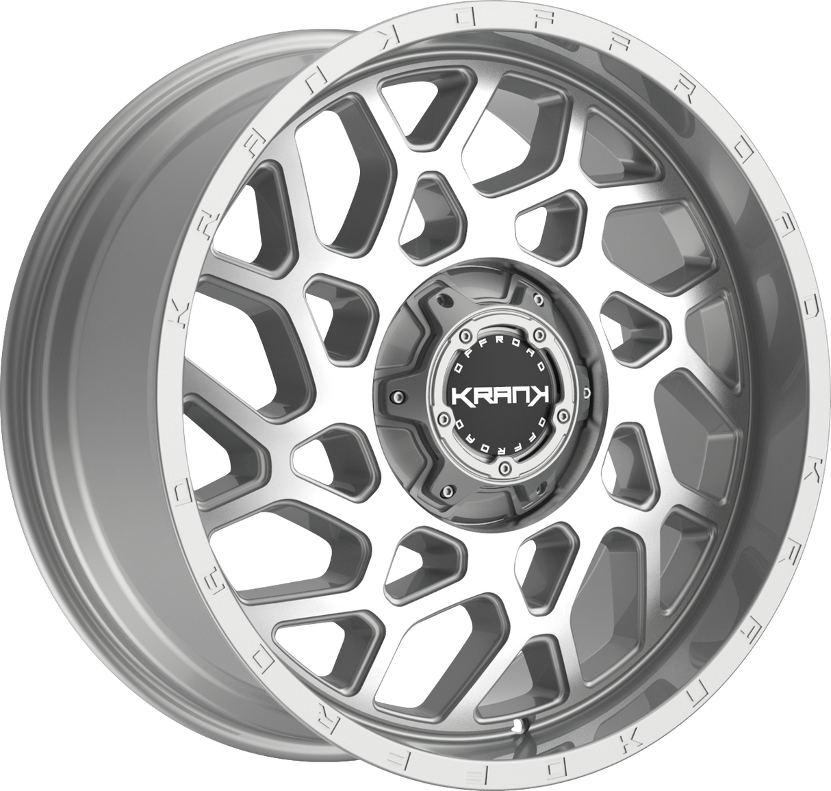 Krank Offroad Ambush Brushed Aluminum 20x12 6x135/6x139.7 et-44 108