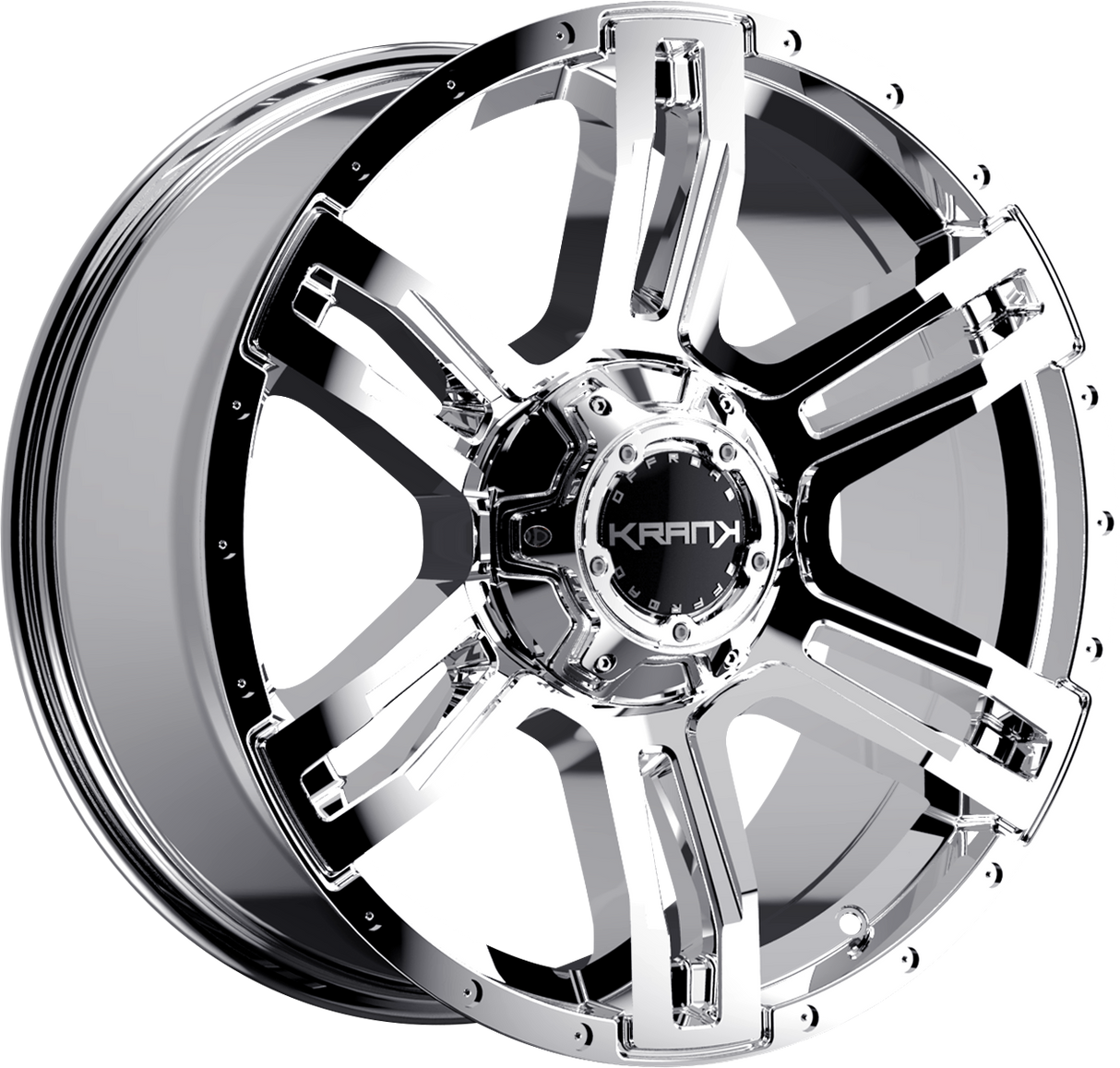 Krank Offroad Caliper Chrome 18x9 6x135/6x139.7 et10 108