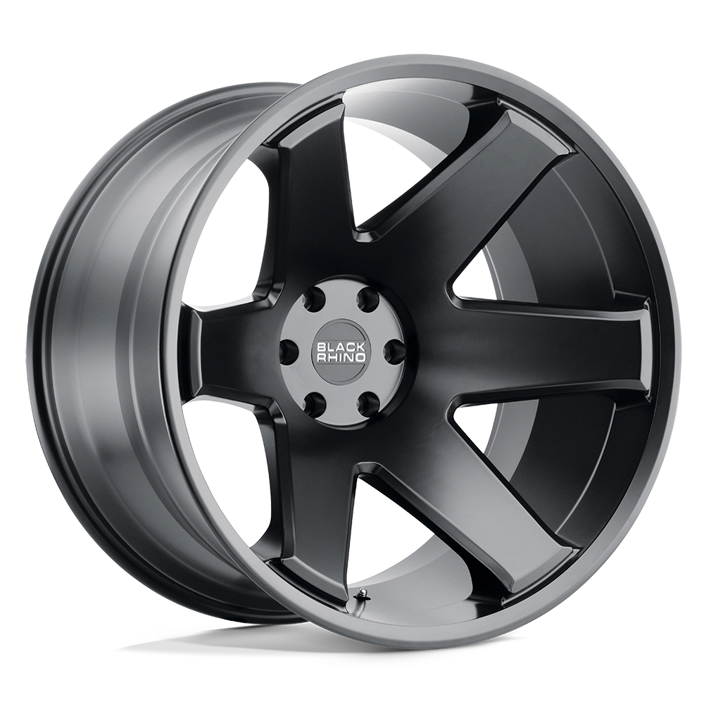 Black Rhino RAZE MATTE BLACK 24X14 8x180 et-76 125.1