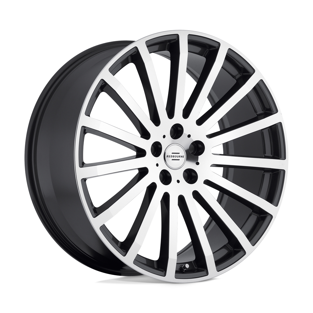 RedBourne DOMINUS GUNMETAL W/ MIRROR CUT FACE 20X9.5 5x120 et32 72.56