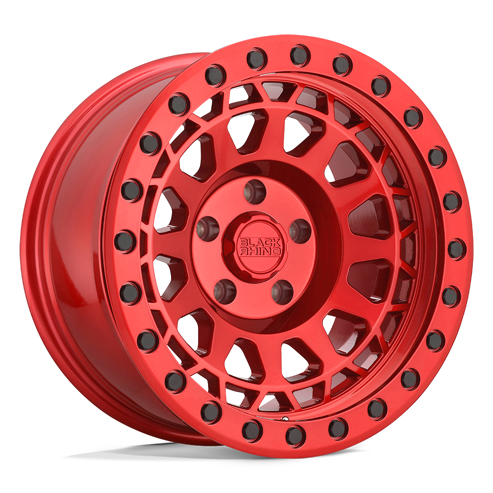 Black Rhino PRIMM CANDY RED W/ BLACK BOLTS 20X9.5 6x139.7 et12 112.1