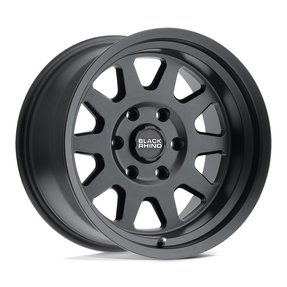 Black Rhino STADIUM MATTE BLACK 16X8 5x135 et-10 87.1
