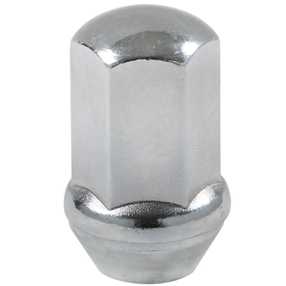 Acorn Duplex XL Chrome Nut 1PC 60° Bulge Seat-14x1.50mm-22mm Hex